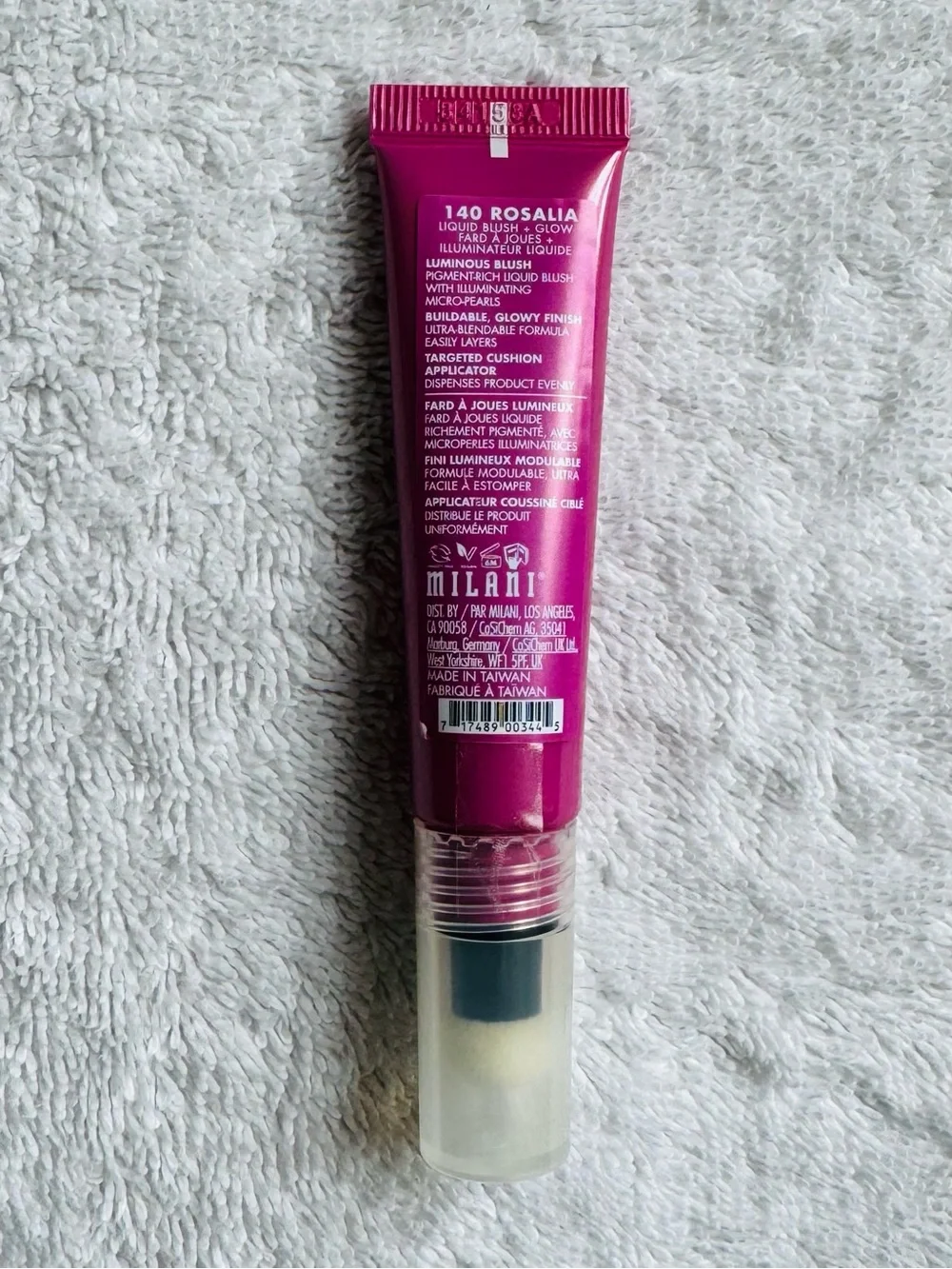 Milani Cheek Kiss Liquid Blush in Rosalio 10ml BRAND NEW